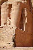 Egipt, świątynia Ramzesa II w Abu Simbel