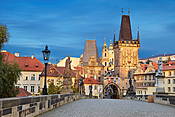 Czechy - Praga, Most Karola i wieża mostowa