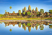 Kambodża - świątynie Angkor (Angkor Wat)