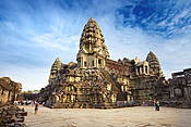 Kambodża - świątynie Angkor (Angkor Wat)