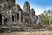 Kambodża - świątynie Angkor (Bayon)