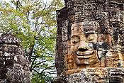 Kambodża - świątynie Angkor (Bayon)