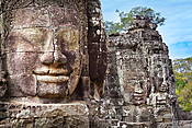Kambodża - świątynie Angkor (Bayon)
