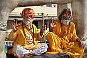 Indie - Holy Men, Udaipur.