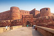Indie - Agra, Czerwony Fort.
