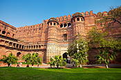Indie - Agra, Czerwony Fort.