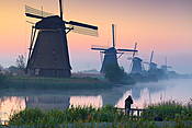 Holandia - wiatraki w Kinderdijk (Unesco)
