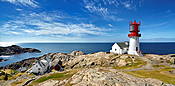 Norwegia - latania morska w Lindesnes