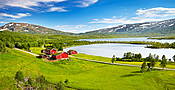 Norwegia - krajobraz w okolicy miasta Mo i Rama 