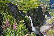 Norwegia - wodospad Voringfossen 