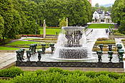 Norwegia - park rzeźb Gustawa Vigelanda w Oslo