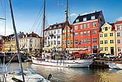 Dania, Kopenhaga, kanał Nyhavn