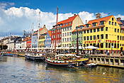 Dania, Kopenhaga, kanał Nyhavn