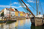 Dania, Kopenhaga, kanał Nyhavn