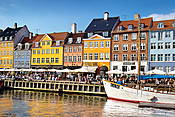 Dania, Kopenhaga, kanał Nyhavn