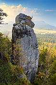 Forma skalna "Małpolud" - Szczeliniec, Góry Stołowe