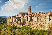 Pitigliano, Toskania, Włochy