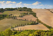 Val d'Orcia, Toskania, Włochy