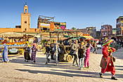 Plac Djemaa el-Fna, Marakesz, Maroko