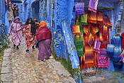Chefchaouen (niebieskie miasto), Maroko