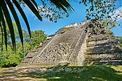 Starożytne ruiny Majów, Tikal National Park, Yucatan, Guatemala