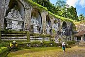 Starożytne groby królewskie, Świątynia Gunung Kawi, Bali, Indonezja