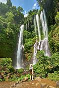 Wodospad Sekumpul, Bali, Indonezja     