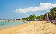 Plaża w Sanur, Bali, Indonezja