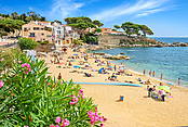 Calella de Palafrugell, Costa Brava, Hiszpania