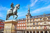 Plaza Mayor, Madryt, Hiszpania