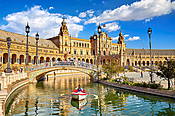 Plac Hiszpański, Sevilla, Hiszpania