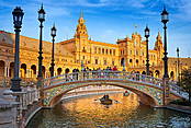 Plac Hiszpański, Sevilla, Hiszpania