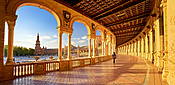 Plac Hiszpański, Sevilla, Hiszpania