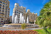 Plac del Ayuntamiento, Valencia, Hiszpania