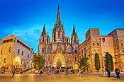 Dzielnica Gotycka, Barcelona, Hiszpania
