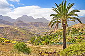 Krajobraz środkowej części wyspy, Gran Canaria, Wyspy Kanaryjskie