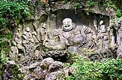 Śmiejący Budda, Lingyin Temple, Hangzhou, Chiny