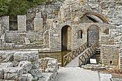 Greckie ruiny w Parku Narodowym Butrint, Albania