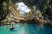 Jaskinia Melissani, Kefalonia, Grecja