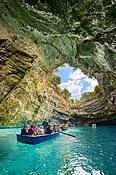 Jaskinia Melissani, Kefalonia, Grecja