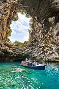 Jaskinia Melissani, Kefalonia, Grecja