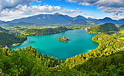 Jezioro Bled, Słowenia