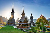 Barsana Monastery, Maramures, Rumunia